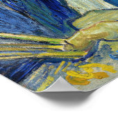 ヴィンセント・ヴァン・ゴッホ – セルフポートレート(パレット付) ポスター (角)