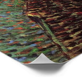 ヴィンセント・ヴァン・ゴッホ・セルフポートレート、ヴィンテージファインアート ポスター (角)