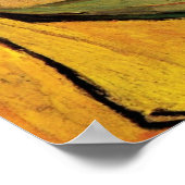 ヴィンセント・ヴァン・ゴッホ・セルフポートレート、ヴィンテージファインアート ポスター (角)