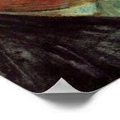 ヴィンセント・ヴァン・ゴッホ・セルフポートレート、ヴィンテージファインアート ポスター (角)