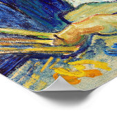 ヴィンセント・ヴァン・ゴッホ・セルフポートレート、ヴィンテージファインアート ポスター (角)