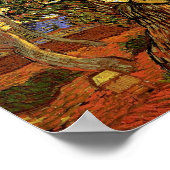 ヴィンセント・ヴァン・ゴッホ – セントポール病院のガーデン ポスター (角)