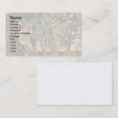 ヴィンセント・ヴァン・ゴッホ – セントポール病院のガーデン 名刺 (正面/裏面)