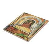 ヴィンセント・ヴァン・ゴッホ – セントポール病院の回廊 タイル (側面)