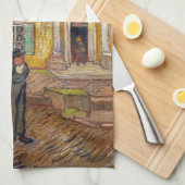 ヴィンセント・ヴァン・ゴッホ – セントレミーの聖パウロの亡命 キッチンタオル (四つ折り)