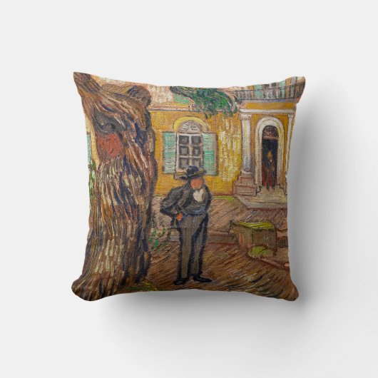 ヴィンセント・ヴァン・ゴッホ – セントレミーの聖パウロの亡命 クッション (正面)