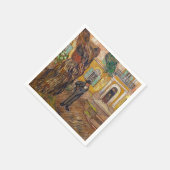 ヴィンセント・ヴァン・ゴッホ – セントレミーの聖パウロの亡命 スタンダードカクテルナプキン (角)