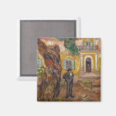 ヴィンセント・ヴァン・ゴッホ – セントレミーの聖パウロの亡命 マグネット (正面/裏面)