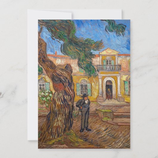 ヴィンセント・ヴァン・ゴッホ – セントレミーの聖パウロの亡命 招待状 (正面)