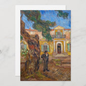 ヴィンセント・ヴァン・ゴッホ – セントレミーの聖パウロの亡命 招待状 (正面/裏面)