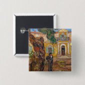 ヴィンセント・ヴァン・ゴッホ – セントレミーの聖パウロの亡命 缶バッジ (正面&裏面)