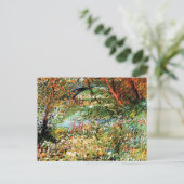 ヴィンセント・ヴァン・ゴッホ – セーヌ川春 ポストカード (スタンド正面)