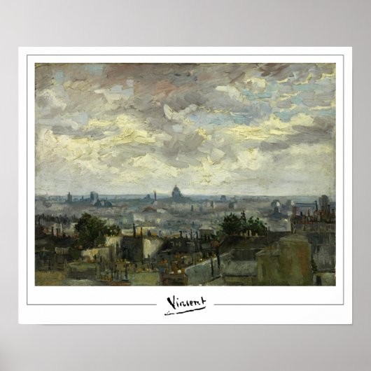 ヴィンセント・ヴァン・ゴッホ・ゼディング・アート・ポスター#34 ポスター (正面)