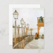 ヴィンセント・ヴァン・ゴッホ - テラスと展望台 (正面/裏面)