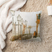 ヴィンセント・ヴァン・ゴッホ - テラスと展望台 クッション (ブランケット)