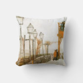 ヴィンセント・ヴァン・ゴッホ - テラスと展望台 クッション (正面)