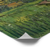 ヴィンセント・ヴァン・ゴッホ – トワイライトの風景を修正 ポスター (角)