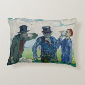 ヴィンセント・ヴァン・ゴッホ – ドリンカーズ、Daumierの後 アクセントクッション (裏面)