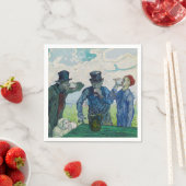 ヴィンセント・ヴァン・ゴッホ – ドリンカーズ、Daumierの後 スタンダードカクテルナプキン (インサイチュ)