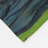 ヴィンセント・ヴァン・ゴッホ – ドリンカーズ、Daumierの後 フリースブランケット (角)