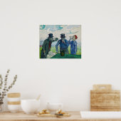 ヴィンセント・ヴァン・ゴッホ – ドリンカーズ、Daumierの後 ポスター (キッチン)