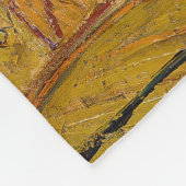 ヴィンセント・ヴァン・ゴッホ - ナイトカフェ フリースブランケット (角)