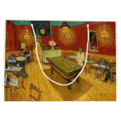 ヴィンセント・ヴァン・ゴッホ - ナイトカフェ ラージペーパーバッグ (裏面)