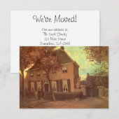 ヴィンセント・ヴァン・ゴッホ - ヌエネンの牧師館 招待状 (正面/裏面)