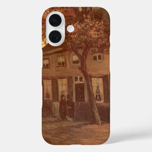 ヴィンセント・ヴァン・ゴッホ - ヌエネンの牧師館 Case-Mate iPhoneケース (裏面)