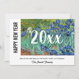 ヴィンセント・ヴァン・ゴッホ – ハッピーニューイヤー/アイリス シーズンカード