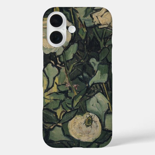 ヴィンセント・ヴァン・ゴッホ - バラとカブトムシ Case-Mate iPhoneケース (裏面)