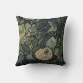 ヴィンセント・ヴァン・ゴッホ - バラとカ beetle クッション (裏面)