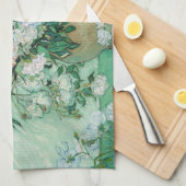 ヴィンセント・ヴァン・ゴッホ - バラ キッチンタオル (四つ折り)