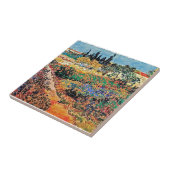 ヴィンセント・ヴァン・ゴッホ – パス付き花園 タイル (側面)