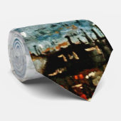 ヴィンセント・ヴァン・ゴッホ – パリの屋根のビュー ネクタイ (ロール)
