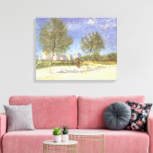 ヴィンセント・ヴァン・ゴッホ – パリ郊外 キャンバスプリント (インサイチュ (リビング))