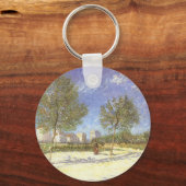 ヴィンセント・ヴァン・ゴッホ – パリ郊外 キーホルダー (正面)