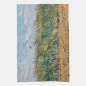 ヴィンセント・ヴァン・ゴッホ - ヒバリのある麦畑 キッチンタオル (縦)