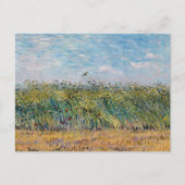 ヴィンセント・ヴァン・ゴッホ - ヒバリのある麦畑 ポストカード (正面)