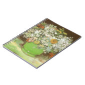 ヴィンセント・ヴァン・ゴッホ - ヒマワリと花の壺 ノートブック (左側)