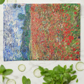 ヴィンセント・ヴァン・ゴッホ - ヒマワリの野 キッチンタオル (折り畳み)