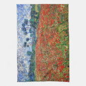 ヴィンセント・ヴァン・ゴッホ - ヒマワリの野 キッチンタオル (縦)