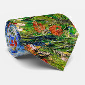 ヴィンセント・ヴァン・ゴッホ - ヒマワリの野 ネクタイ (ロール)