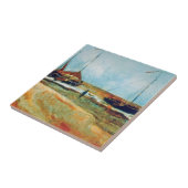 ヴィンセント・ヴァン・ゴッホ-ビーチアットシェベニンゲンファインアート タイル (側面)