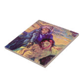 ヴィンセント・ヴァン・ゴッホ – ピエタ – イエス&ヴァージン・メアリー タイル (側面)