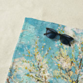 ヴィンセント・ヴァン・ゴッホ - ピンクの桃の木の花 ビーチタオル (インサイチュ)