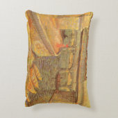 ヴィンセント・ヴァン・ゴッホ・ブリッジズのセーヌ川を渡る アクセントクッション (裏面(縦))