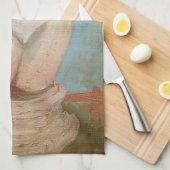 ヴィンセント・ヴァン・ゴッホ – プラスターの彫像メストルソ キッチンタオル (四つ折り)