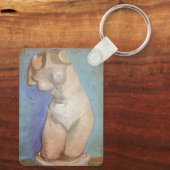 ヴィンセント・ヴァン・ゴッホ – プラスターの彫像メストルソ キーホルダー (裏面)