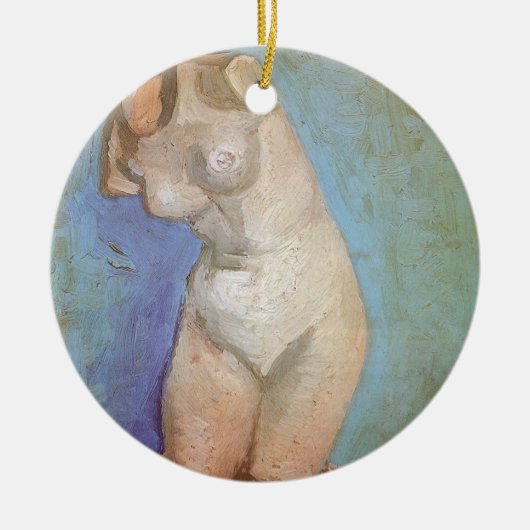 ヴィンセント・ヴァン・ゴッホ – プラスターの彫像メストルソ セラミックオーナメント (正面)